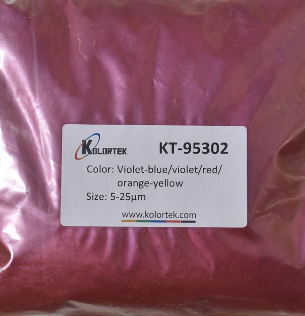 95302 VIOLET-BLUE/VIOLET/RED/ORANGE-YELLOW CHAMELEON EFEKTNI PIGMENT