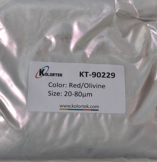 90229 CLEAR RED/OLIVINE CHAMELEON EFEKTNI PIGMENT