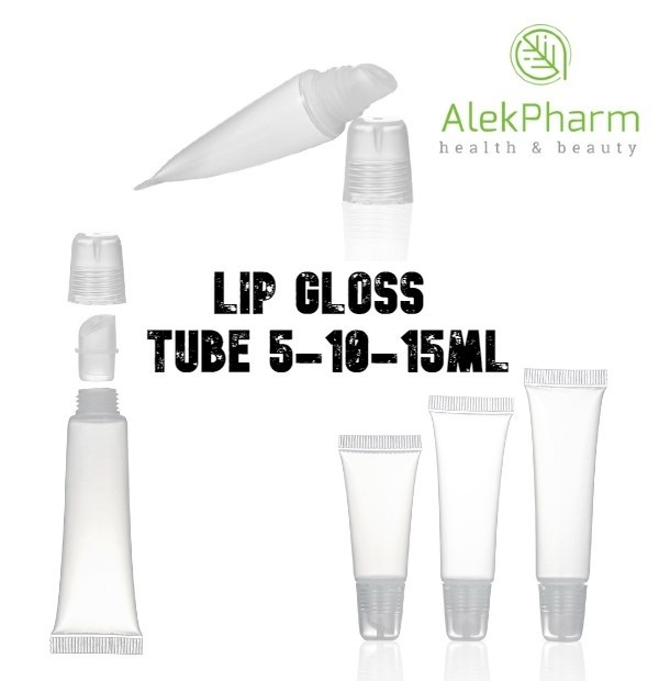 LIP GLOSS PLASTIČNA TUBA 5ml 10ml 15ml