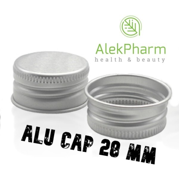 SILVER ALUMINIJUMSKI ČEP 28mm NAVOJ