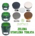 ZELENA STAKLENA TEGLICA 30-50-100ml SA POKLOPCEM U BOJI