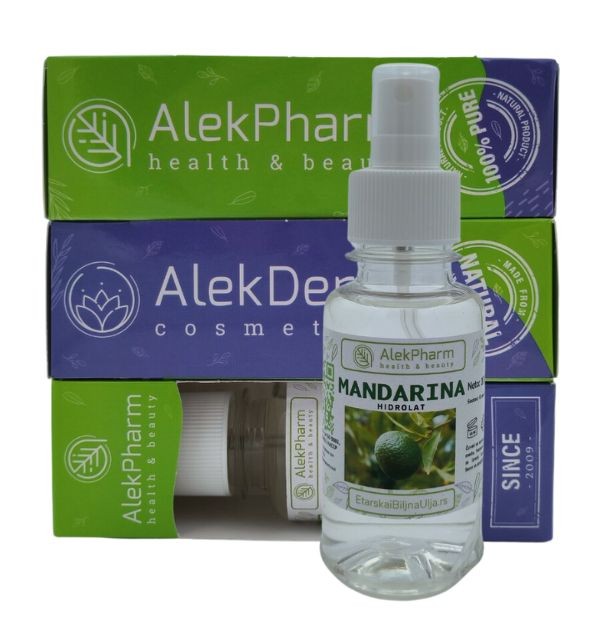 HIDROLAT (CVETNA VODICA) MANDARINA BIO 99%