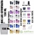 LUX ČETVRTASTA PROVIDNA STAKLENA BOCA 30ML