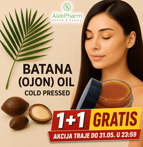 BATANA ULJE HLADNO CEĐENO - Batana (Ojon) Oil, Cold Pressed