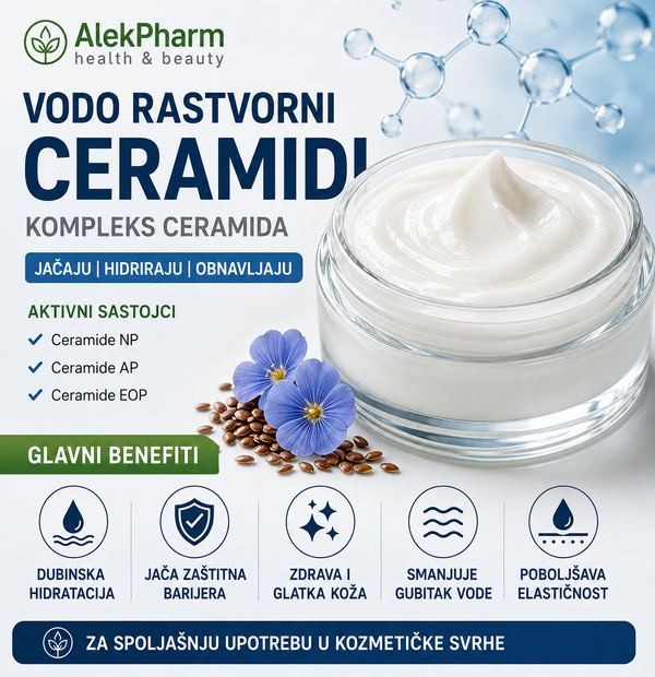 CERAMIDI VODO RASTVORNI – CERAMIDE COMPLEX NP, AP, EOP