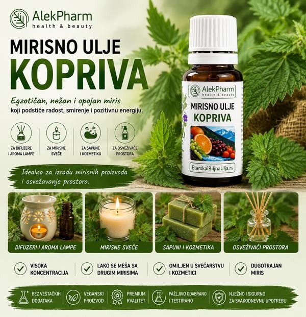 KOPRIVA MIRISNO ULJE