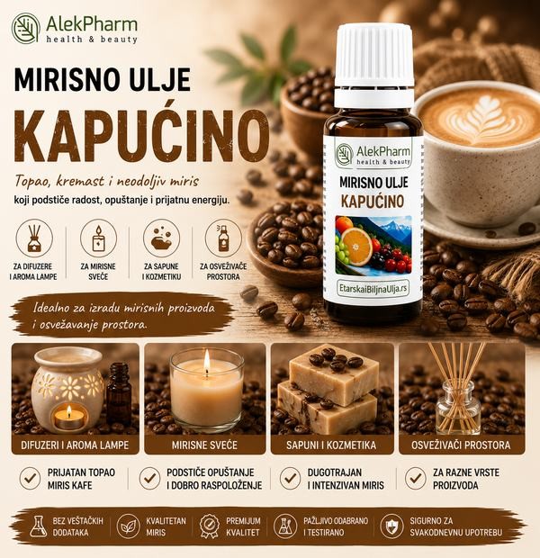 KAPUĆINO ANTIALERGIC MIRISNO ULJE