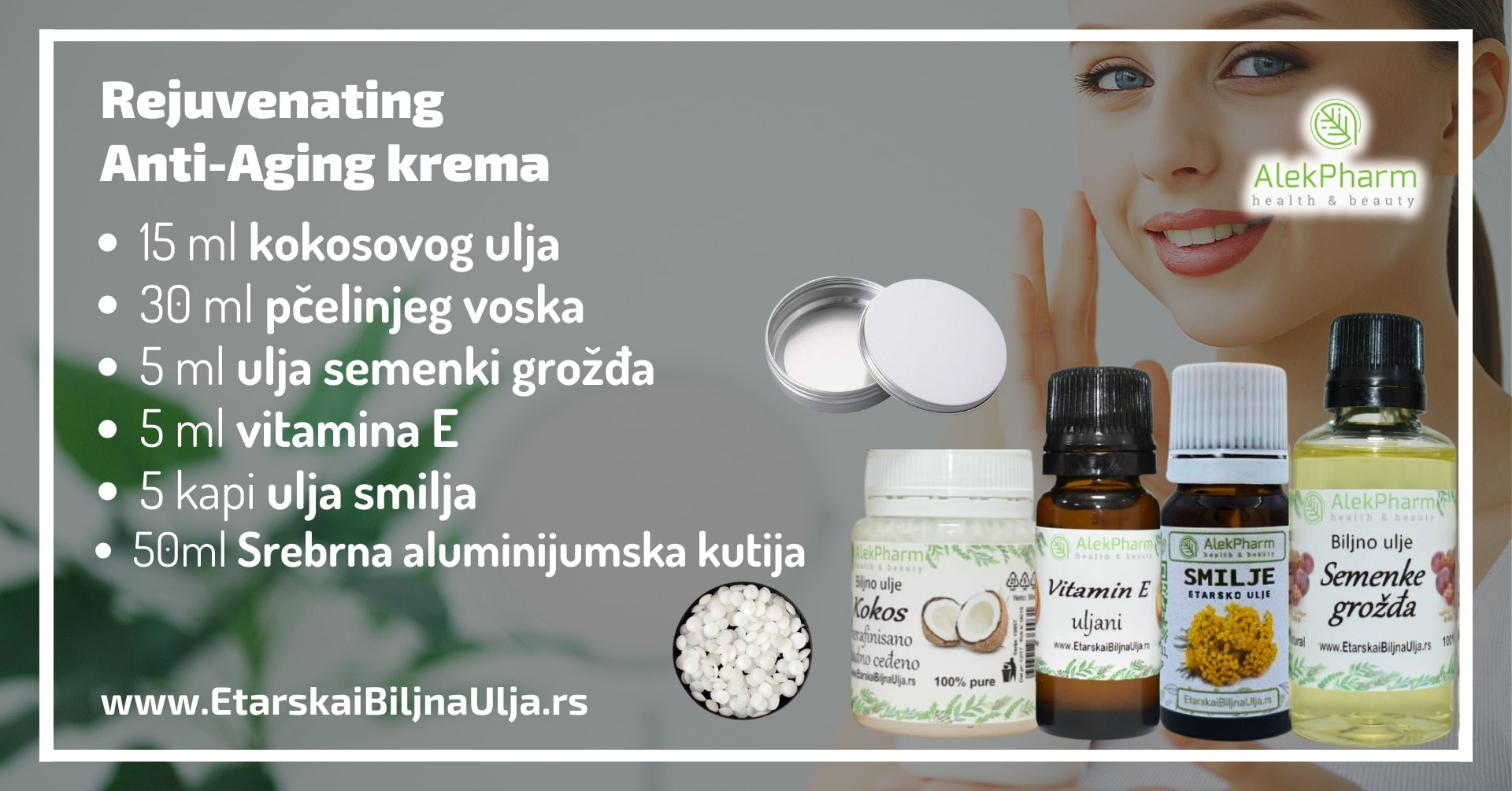 Rejuvenating - Anti-Aging Krema: Prirodna nega kože za mladolik izgled