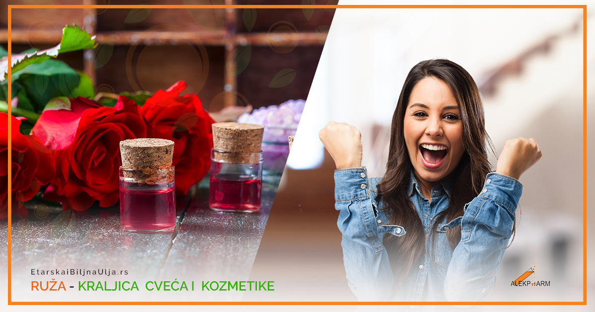 RUŽA - KRALJICA CVEĆA I KOZMETIKE