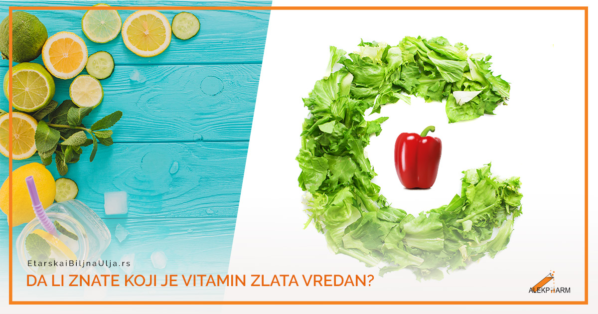 DA LI ZNATE KOJI JE VITAMIN ZLATA VREDAN?